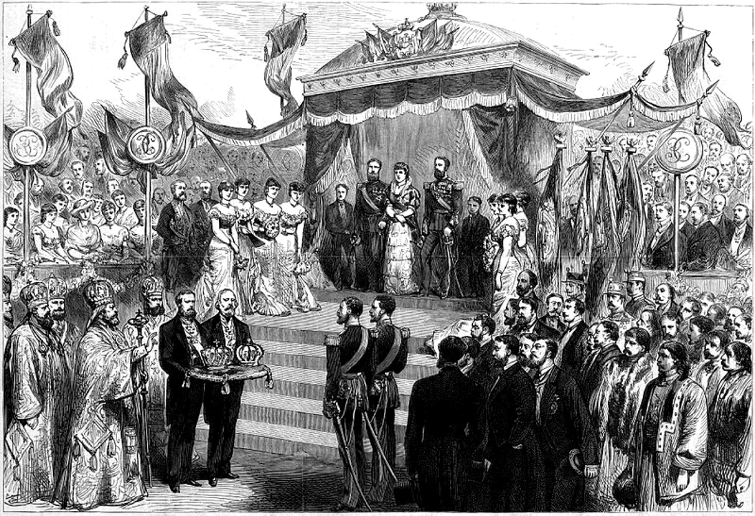 Ceremonia de încoronare a lui Carol I