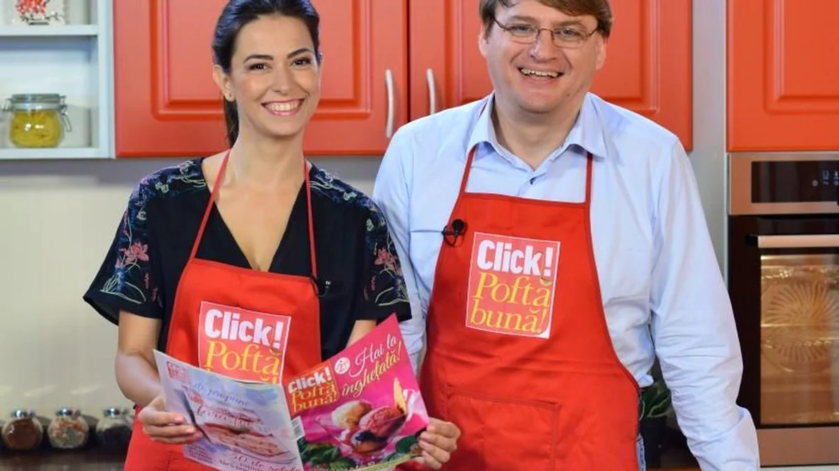 Ion M Ioniţă găteşte în emisiunea „Click! Poftă Bună!“ jpeg