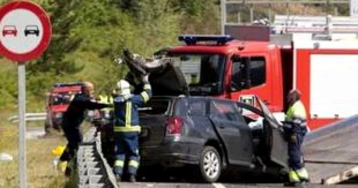 Accidentul s-a petrecut pe autostrada M45 din Madrid sursa: mforos.com