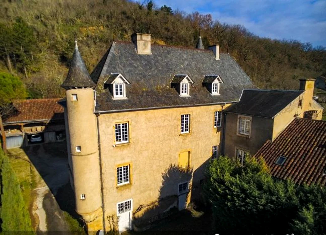 Așa arată castelul din Franța care se vinde la un preț aproape identic cu o casă la 50 km de Cluj
