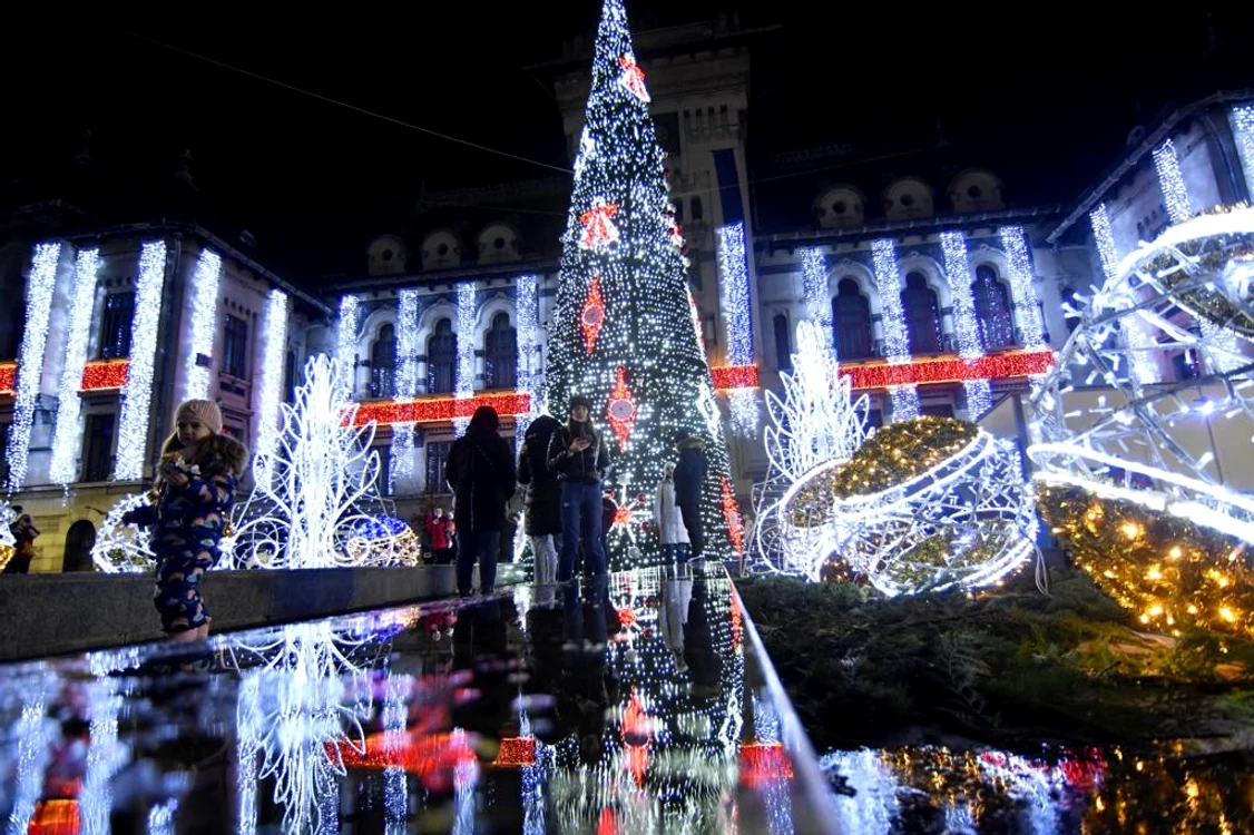 Târgul de Crăciun din Craiova s-a deschis pe 11 noiembrie