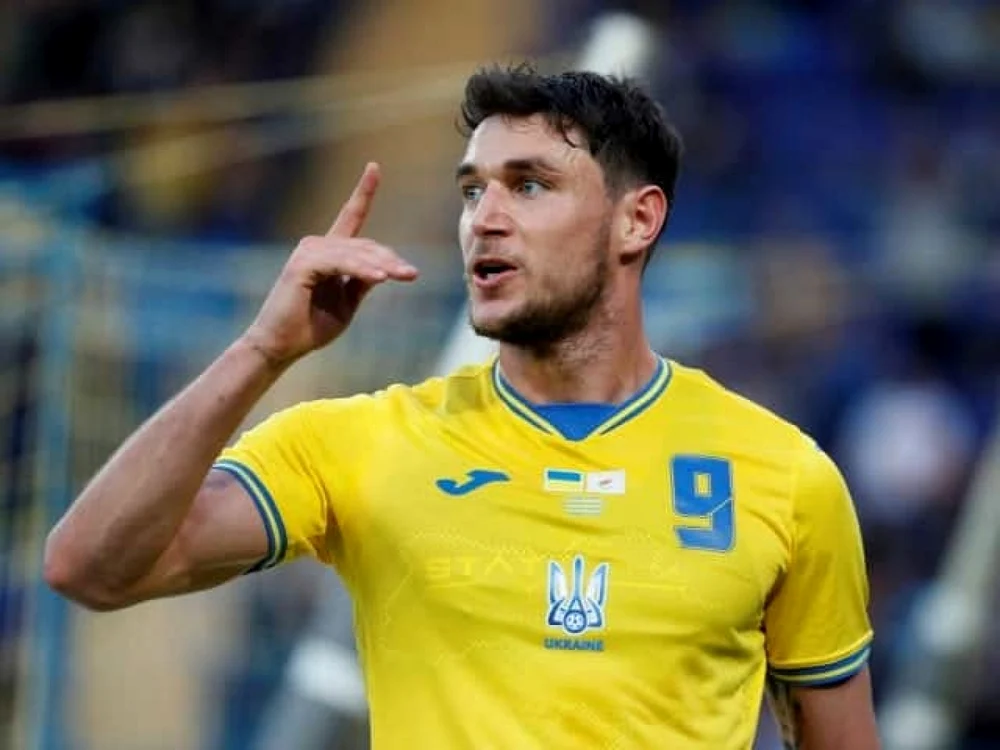 Roman Yaremchuk, marcator pentru Ucraina în meciul cu Scoţia