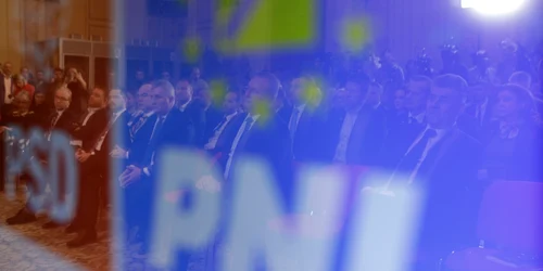 Conferința de presă comună a liderilor PSD și PNL alături de candidatul acestora la PMB, Cătălin Cîrstoiu, în București. FOTO Inquam Photos / Octav Ganea