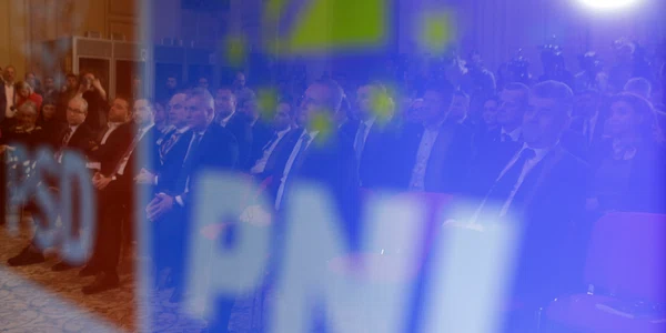 Conferința de presă comună a liderilor PSD și PNL alături de candidatul acestora la PMB, Cătălin Cîrstoiu, în București. FOTO Inquam Photos / Octav Ganea
