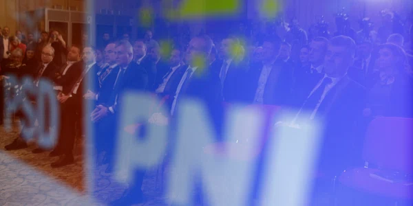 Conferința de presă comună a liderilor PSD și PNL alături de candidatul acestora la PMB, Cătălin Cîrstoiu, în București. FOTO Inquam Photos / Octav Ganea