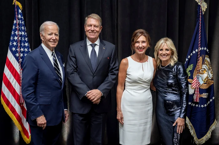 Klaus Iohannis, alături de Joe Biden FOTO: Facebook Klaus Iohannis 