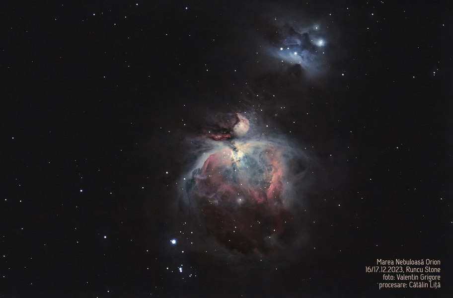 Bijuteria cerului de iarnă. Marea Nebuloasă din Orion, fotografiată din România