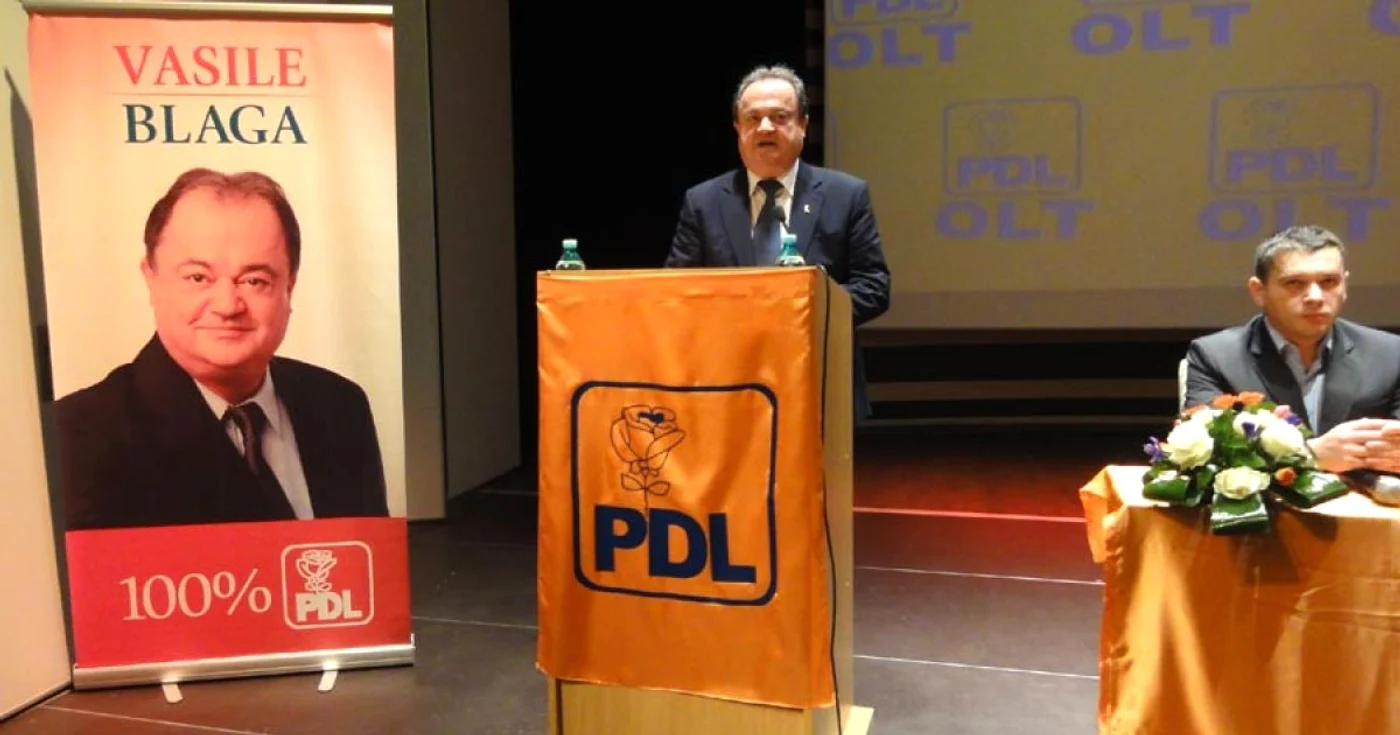 Partidul condus de Vasile Blaga are din nou probleme