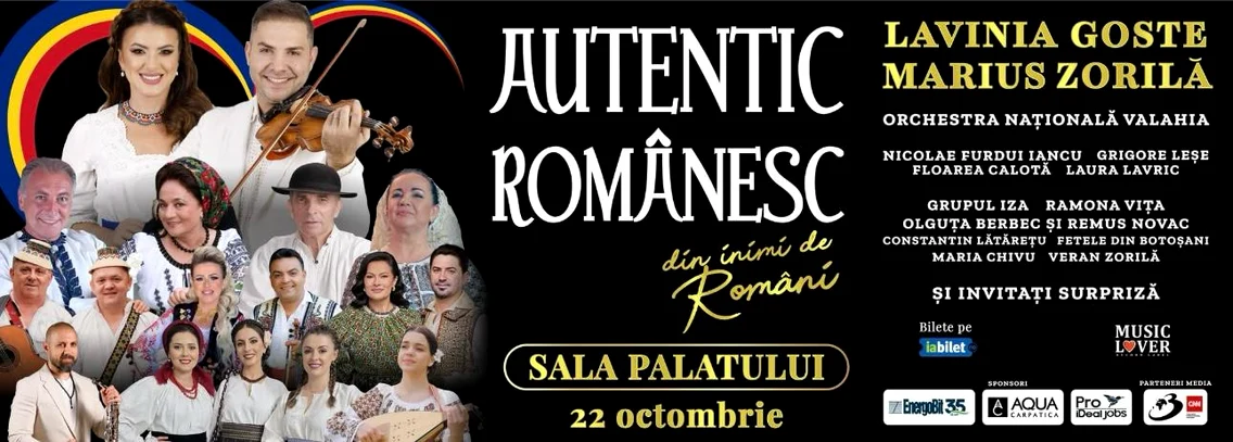 Momente speciale, de suflet, pregătite în cadrul spectacolului “Autentic Românesc - Din inimi de români”