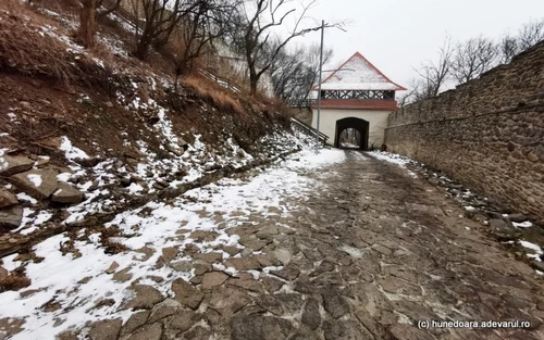 cetatea devei in santier ianuarie 2022 foto daniel guta adevarul