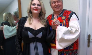 Olga Bălan şi Gheorghe Turda au fost invitaţi speciali la spectacolul &quot;Lie, lie Ciocârlie&quot; jpeg