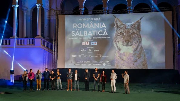 ROMÂNIA SĂLBATICĂ   de azi în cinematografele din toată țara! Peste 1500 de oameni au participat la Premiera de Gală de la Amfiteatrul „Mihai Eminescu” jpeg