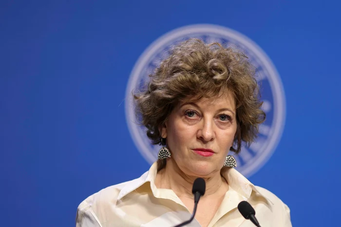 Oana Gheorghiu, vicepremier FOTO Inquam / Octav Ganea 