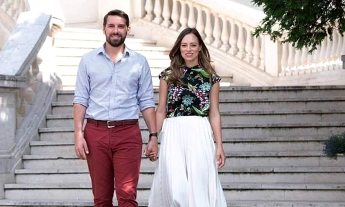 Nicolae al Romaniei si Alina Maria au un fiu Mihai baietel jpg