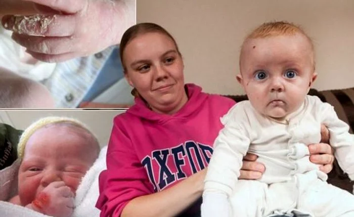 
    Daniela Brine şi bebeluşul ei, Anthony  