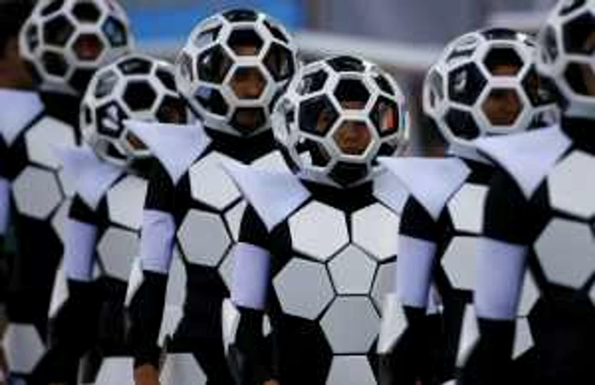Ceremonia de deschidere a Campionatului Mondial din Brazilia FOTO Reuters