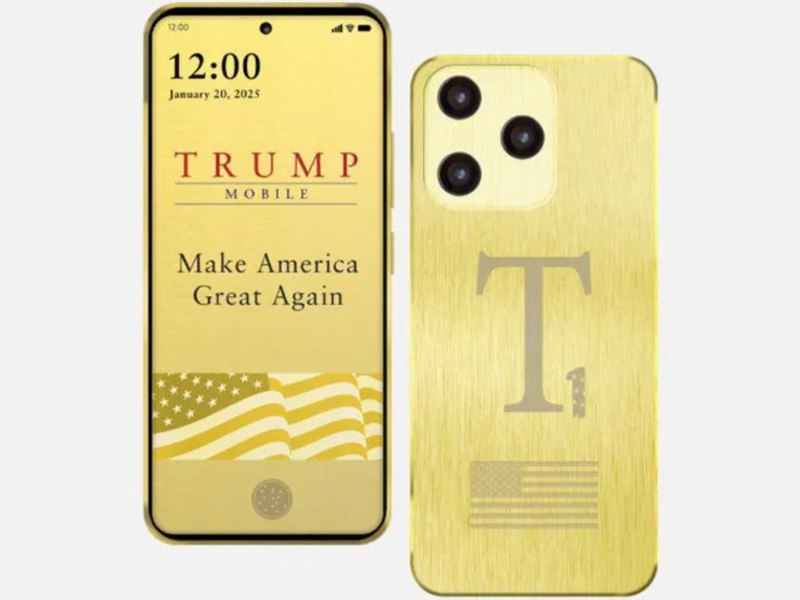 Trump lansează „telefonul de aur”, despre care spune că va fi produs în SUA. Ce șanse îi dau experții