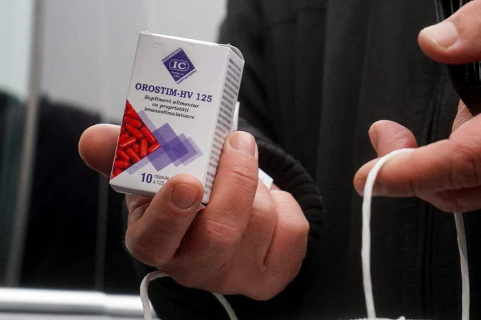Oamenii au stat la coadă pentru suplimentul alimentar OROSTIM-HV