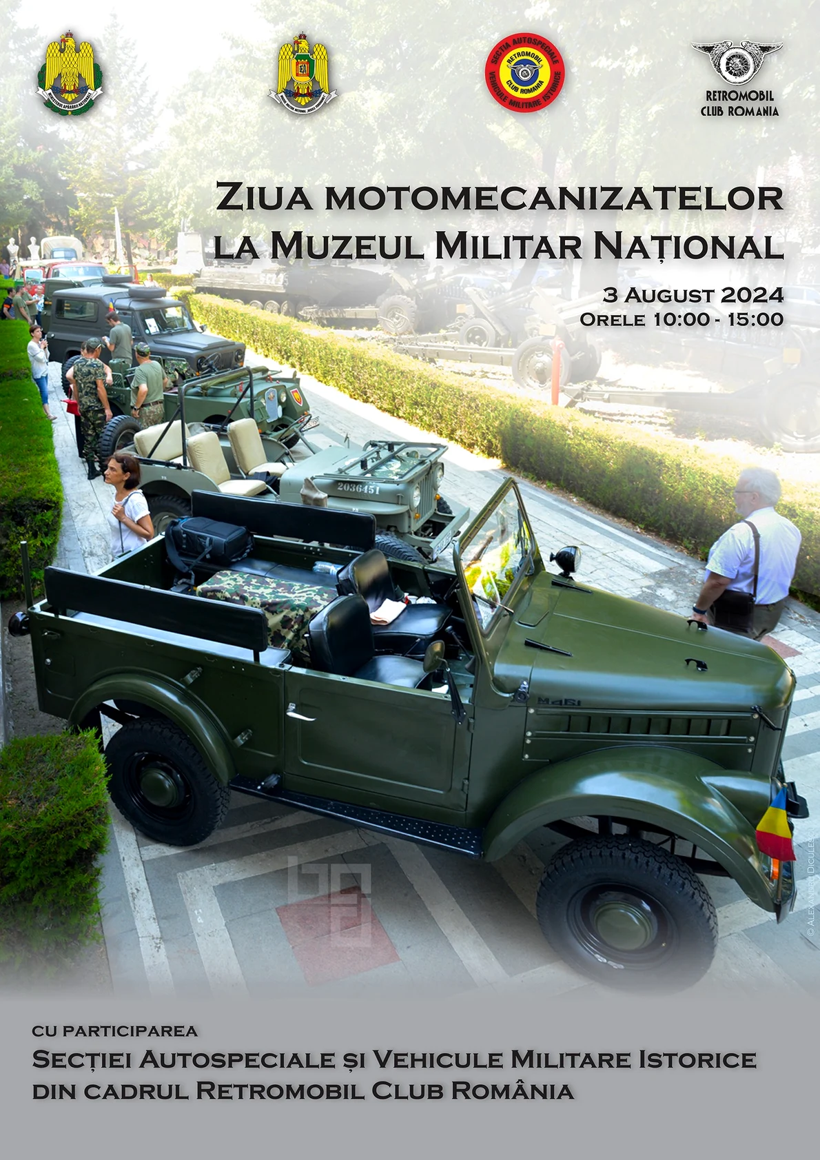 Ziua motomecanizatelor la Muzeul Militar Național „Regele Ferdinand I”