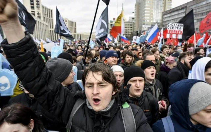 Acţiune de protest în Rusia FOTO EPA