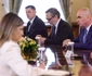 Consultări între președintele Nicușor Dan și reprezentanții PNL. FOTO: Inquam/Octav Ganea