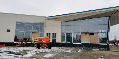 Terminalul de Sosiri Externe de pe Aeroportul Timişoara FOTO Ş.Both