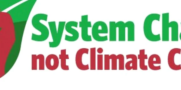 system change not climate change