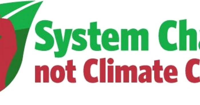 system change not climate change