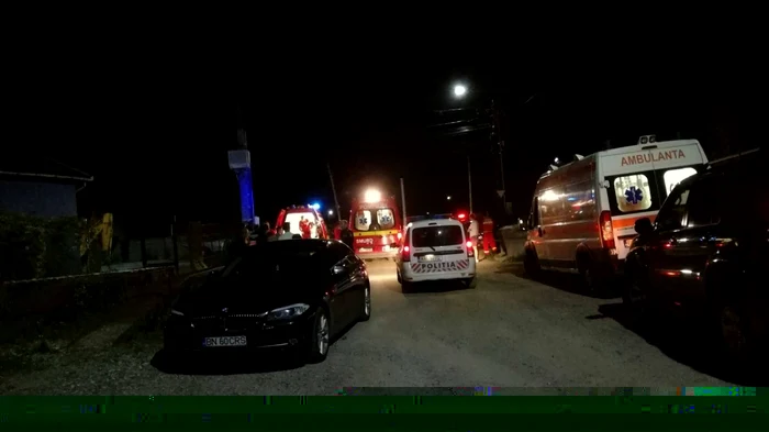 Tânărul a fost strivit de propria maşină şi a fost menţinut de aparate în viaţă până vineri, când trupul i-a cedat FOTO: Bianca Sara