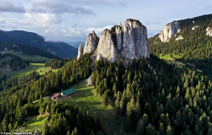 Piatra Singuratică FOTO Amos Chapple/RFE/RL via Daily Mail