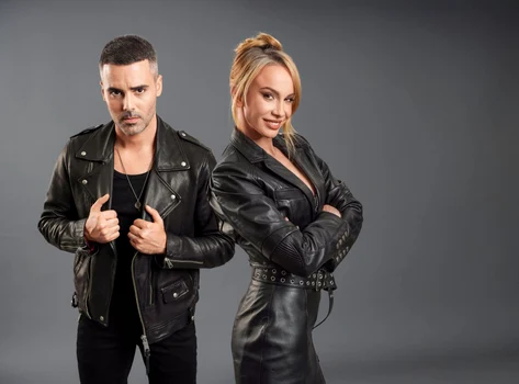 Sandra Izbașa și Răzvan Bănică foto Antena 1