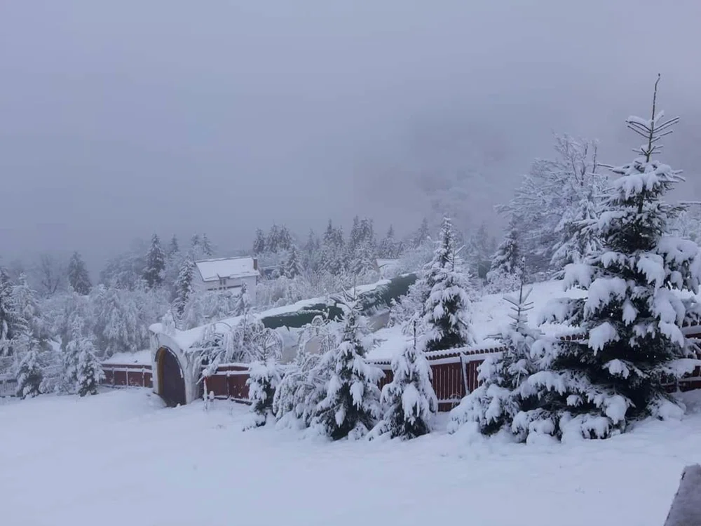 Straja, Hunedoara. 22 aprilie 2024. Sursă foto: Meteoplus