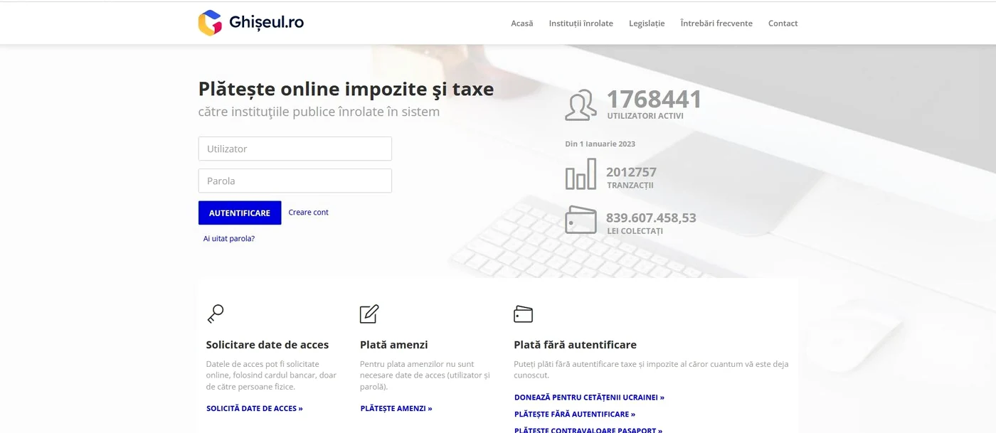 Peste 1,7 milioane de români plătesc online taxele și impozitele FOTO Denis Grigorescu