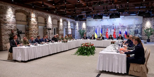 Turcia a intermediat discuțiile de pace între Rusia și Ucraina la Istanbul FOTO EPA EFE jpg