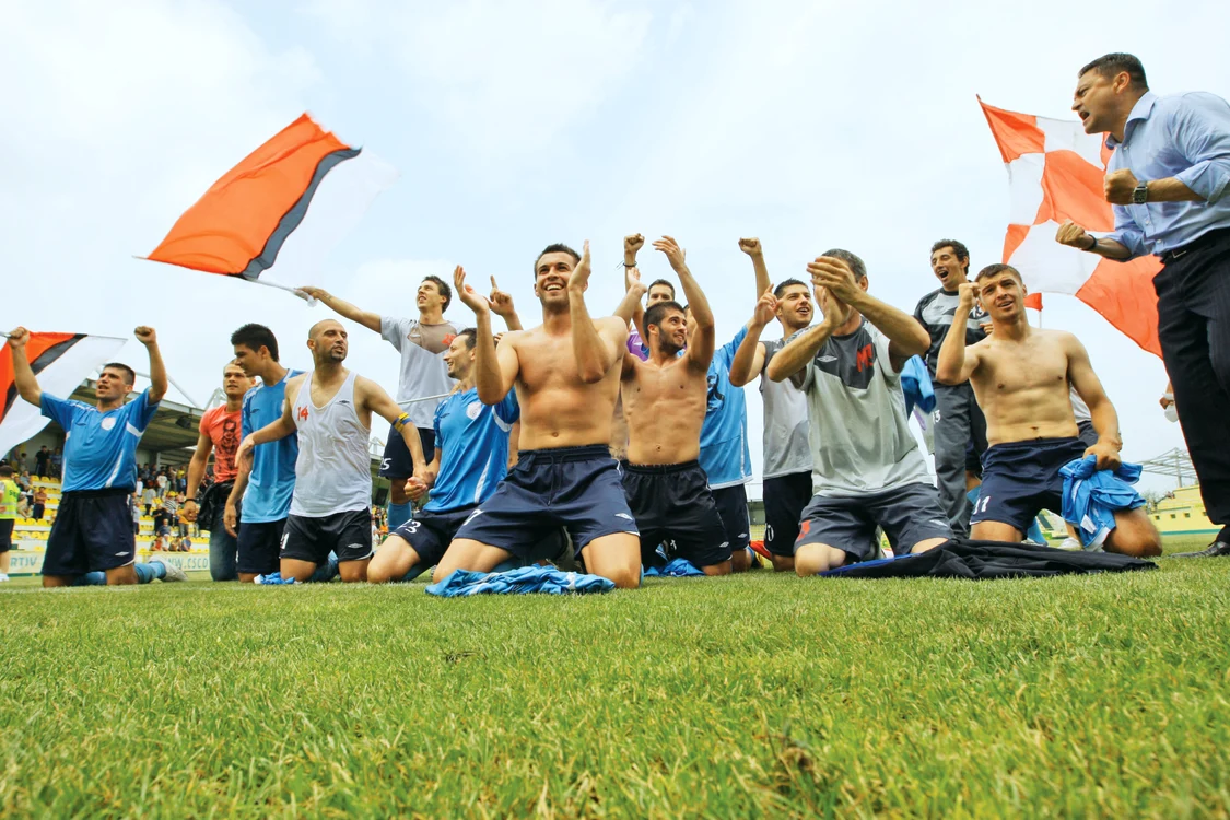 
    Victoria Brăneşti a promoval în Liga I numai după un an petrecut în "B"  