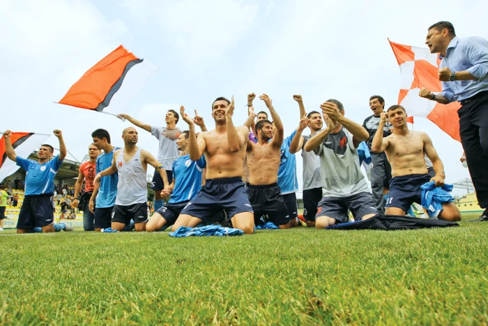 
    Victoria Brăneşti a promoval în Liga I numai după un an petrecut în "B"  