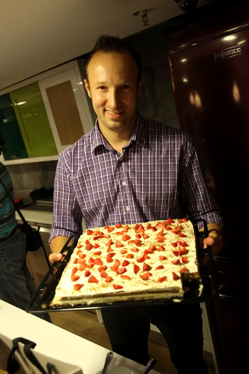 Petru Buiuca şi-a deschis restaurant (foto: Sever Gheorghe)