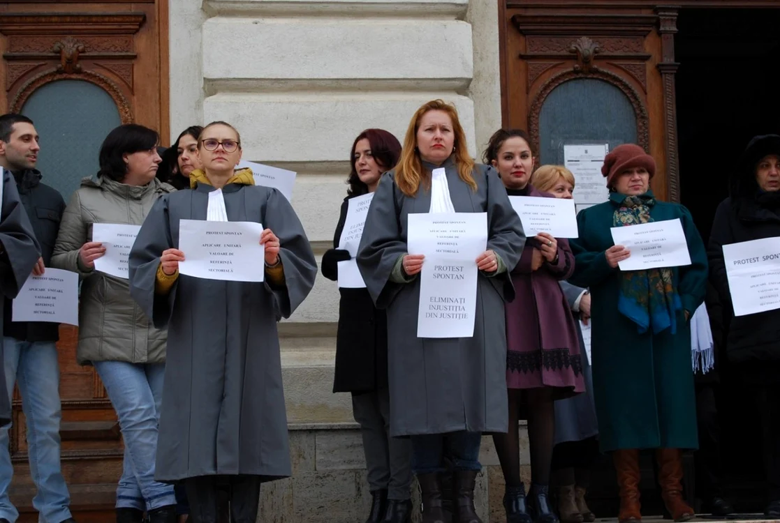 Protest grefieri Judecătoria Vaslui