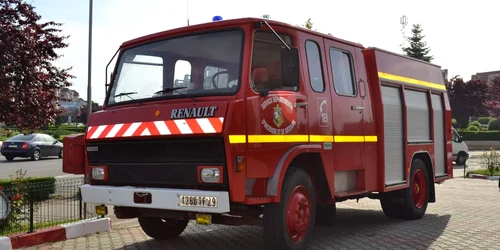 Autospeciala primită ca donaţie de la delegaţia franceză