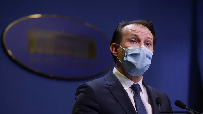 
    Florin Cîțu a vorbit despre angajarea soțului Vioricăi Dăncilă la compania Transgaz Sursă foto: Inquam Photos   