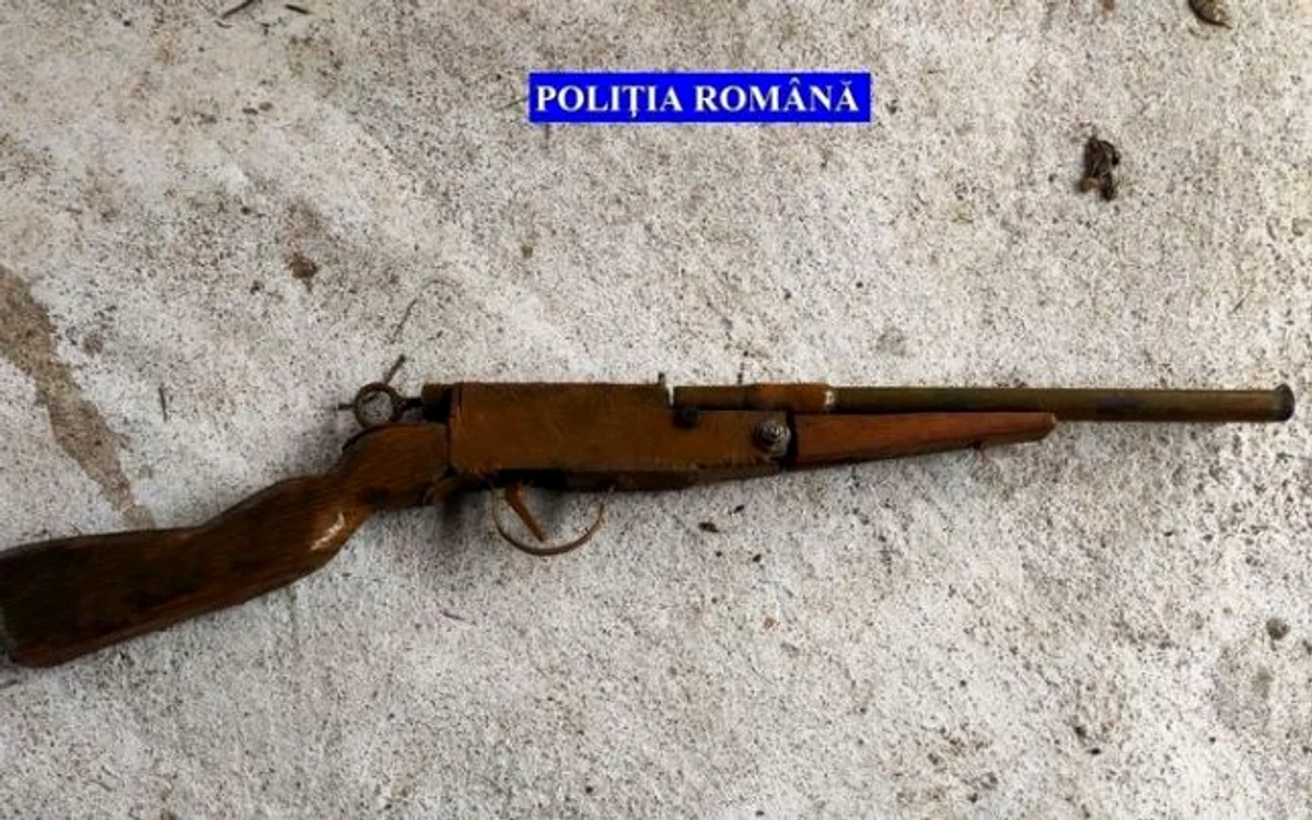 Armă letală confecţionată artizanal.