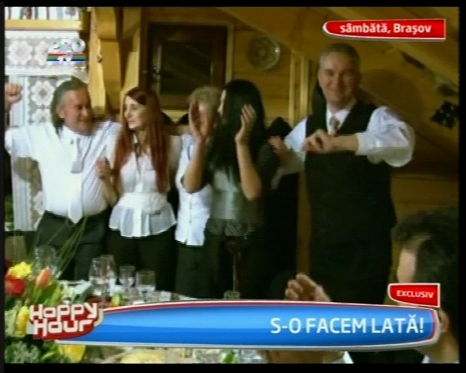 Miron şi Marinela a petrecut sâmbăta trecută la Braşov