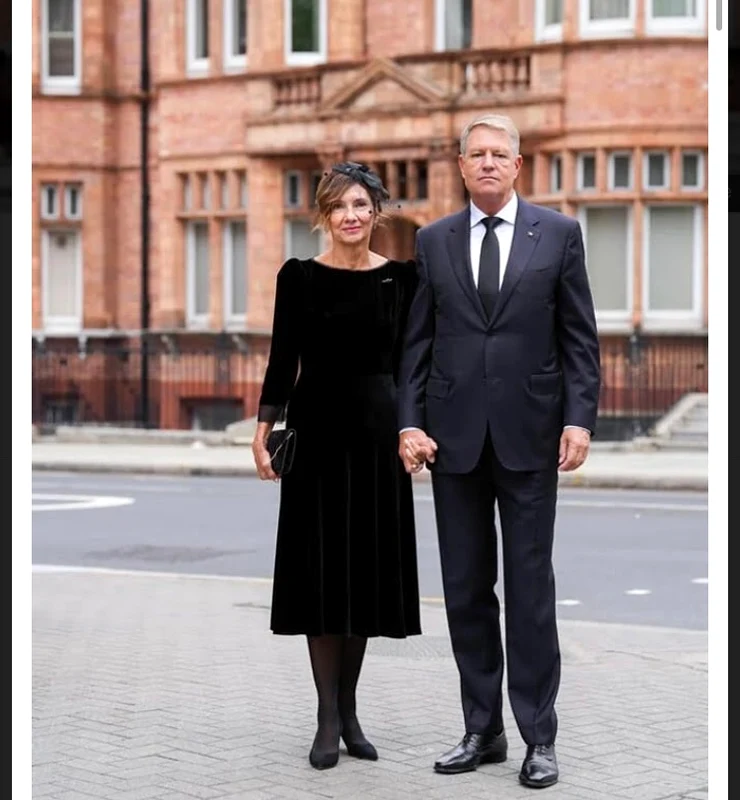Carmen și Klaus Iohannis, la funerariile Reginei Elisabeta a-II-a