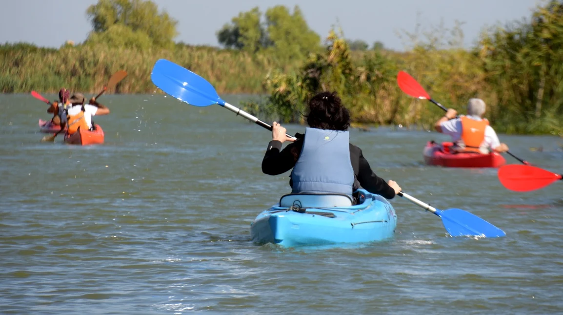 Ambarcaţiune cu turişti, răsturnată în Golful Musura din Delta Dunării/ foto: arhiva Click!