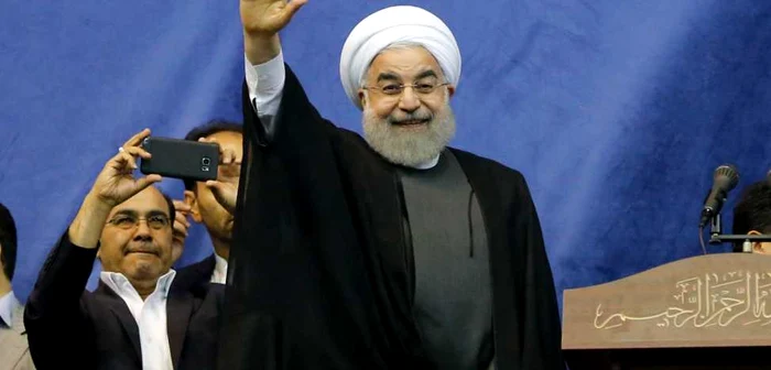 Hassan Rohani, preşedintele Iranului Foto: EPA