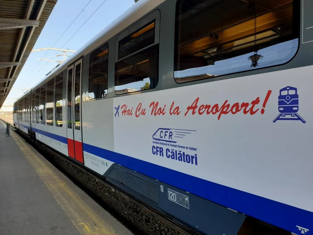 Modificări de orar pentru trenurile spre şi de la aeriport. FOTO: Facebook