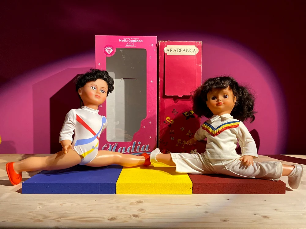 Păpușa Nadia Comăneci, la Art Safari Kids Edition