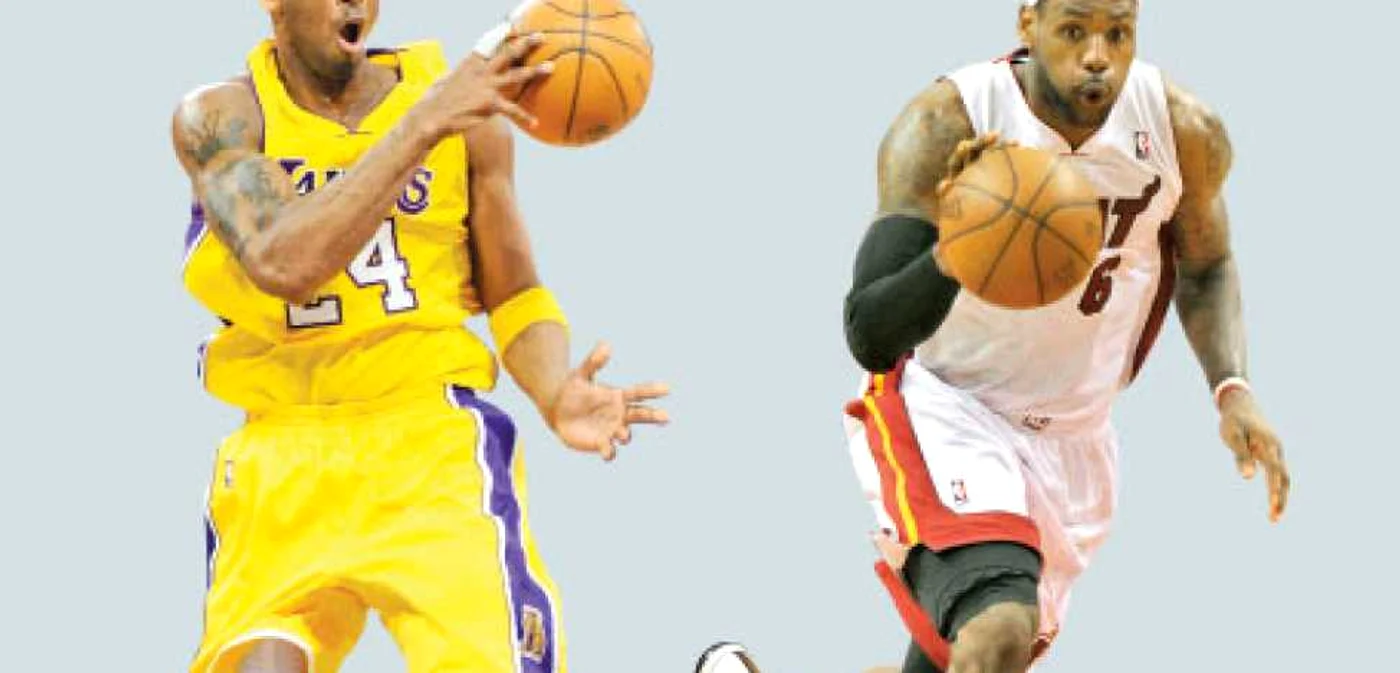 Kobe Bryant  şi LeBron James