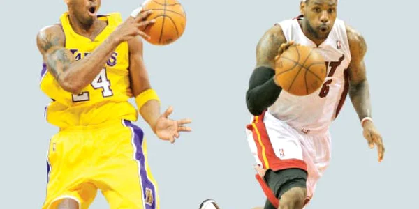Kobe Bryant  şi LeBron James