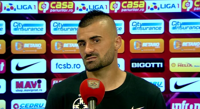 Valentin Crețu pleacă de la FCSB, având contract până la finalul sezonului. Captură TV